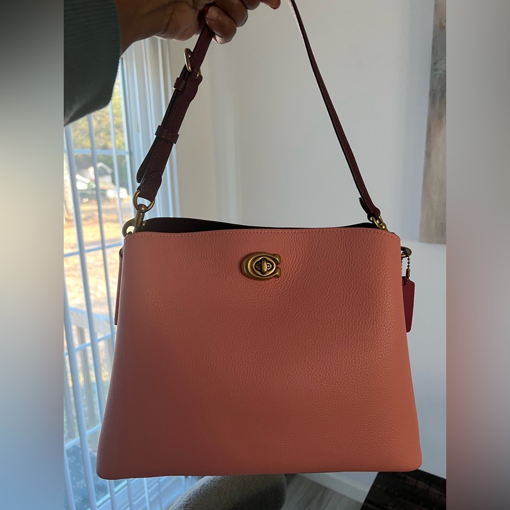 Coach Willow Bucket Leather Shoulder Bag - Picture 2 of 13
